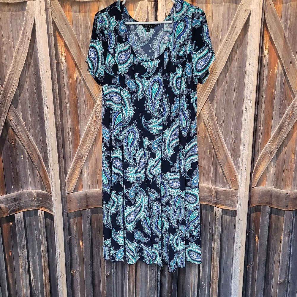 ⭐⭐⭐$5 SALE ⭐⭐⭐. Cute paisley dress, size 2xl